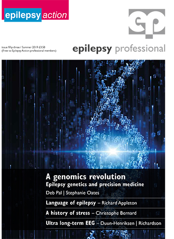 Epilepsy Professional Summer 2019